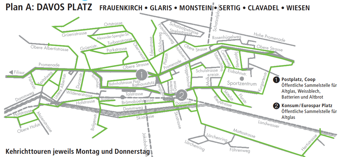 Sammelstellen-Platz